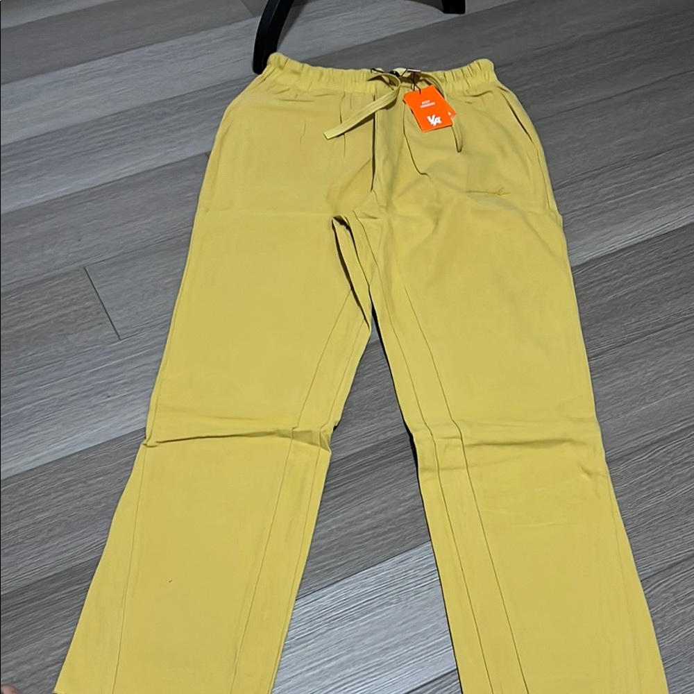 YoungLA Yellow Relaxed Fit Joggers